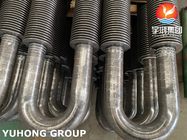 Tabung Bersirip Stainless Steel Seamless U Bend Heat Exchanger Tube Untuk Sistem Perpipaan
