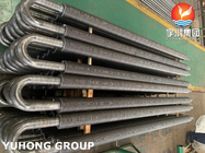 Tabung Bersirip Stainless Steel Seamless U Bend Heat Exchanger Tube Untuk Sistem Perpipaan