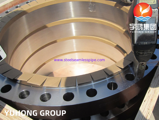 Flange badan baja dupleks, ASTM A182 kelas F51 (UNS S31803), cocok untuk lingkungan korosif