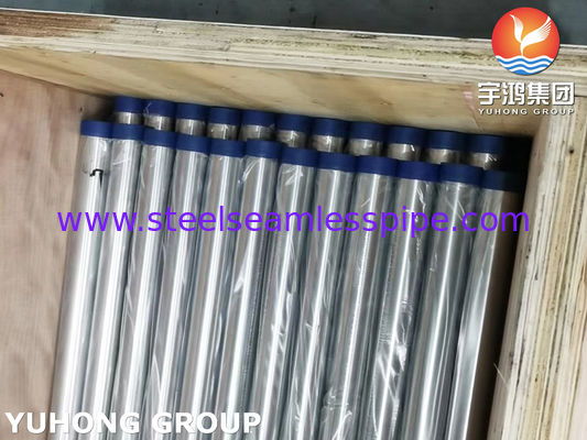 Stainless Steel Seamless Sanitary Tube ASTM A270 TP316L 320 Grit Polished di luar