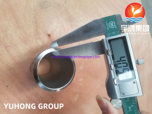 Buttweld ASME SB366 N06600 2.4816 Inconel 600 Pengurangan Konsentris