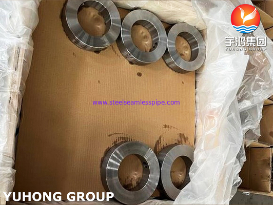ASTM A105 CARBON STEEL FORGED BLEED RING untuk flensa lubang