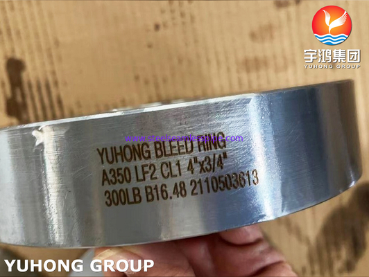 ASTM A105 CARBON STEEL FORGED BLEED RING untuk flensa lubang