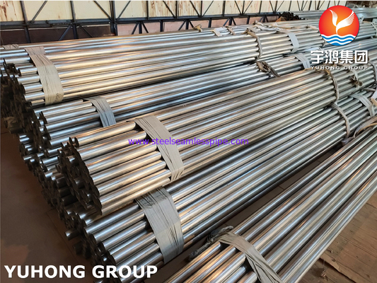 Tabung las baja tahan karat, ASTM A249 TP304 / UNS S30400 / SUS 304, untuk boiler atau superheater