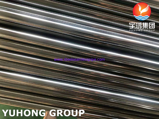 ASTM A270 TP316L Stainless Steel Sanitary Seamless Tube Permukaan Cerah