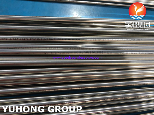 Tabung stainless steel yang terang, dipanaskan tanpa jahitan ASTM A270 TP316L 1.4404 S31603