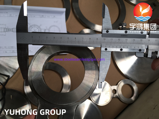 ASTM A182 F316L Flange Buta Tontonan Stainless Steel / Gambar 8 Flensa