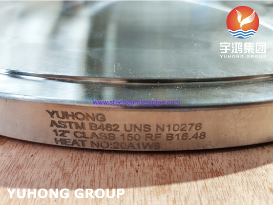 Hastelloy C276 (N10276) Kacamata Blind Flange B16.48, ASTM B462 / ASME SB462