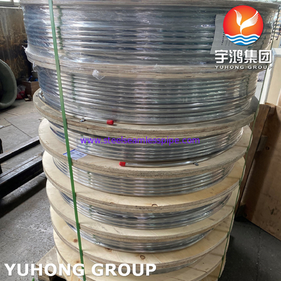 ASTM A269 TP316L Stainless Steel Seamless Coil Tube, BA Convection Tube Coil
