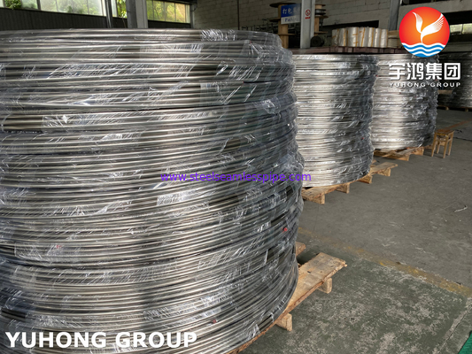 ASTM A269 TP316L Stainless Steel Seamless Coil Tube, BA Convection Tube Coil