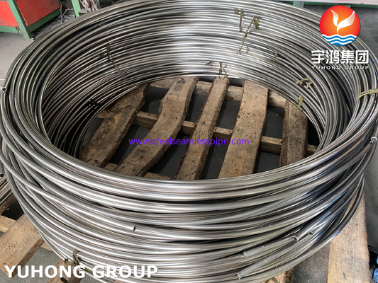 ASTM A269 TP316L Stainless Steel Seamless Coil Tube, BA Convection Tube Coil