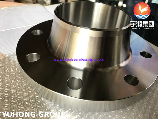 SA182 F60 / UNS S32205 Flensa Baja Dupleks Tempa, Muka RF Leher Las ANSI B16.5, untuk peralatan pengolahan air limbah