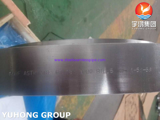 Flange Slip-On dari Baja Alloy ASTM A182 F1 B16.5 Untuk Peralatan Pemurnian Minyak