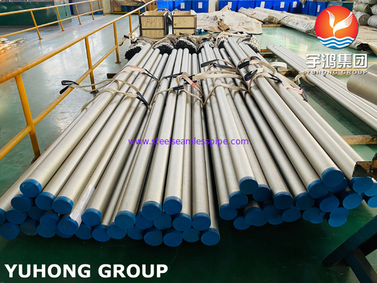 ASTM B407 UNS N08811 Tabung Mulus Paduan Nikel untuk Petrokimia