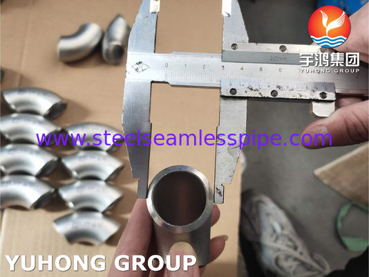 Stainless Steel Butt Welded Fitting 45DEG 90DEG 180DEG ELBOW LR SR WP304 WP304L WP316L 1/2" sampai 60" ASME B16.9