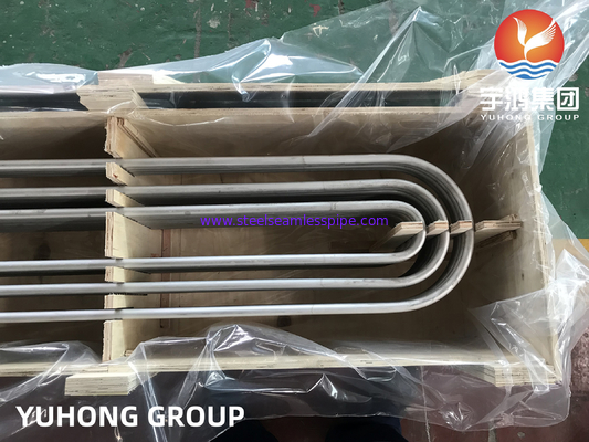 Tabung tanpa jahitan U Bend Tube TP304/304L TP316L TP310S TP316Ti TP321/321H TP347 TP317 Aplikasi penukar panas