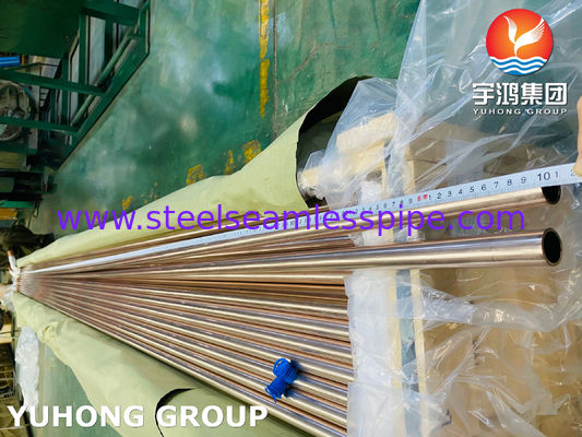 PIPA PADUAN TEMBAGA ASME B111 C11200 C70600 C44300 C12200 UNTUK SISTEM PEMANAS PENDINGIN UDARA