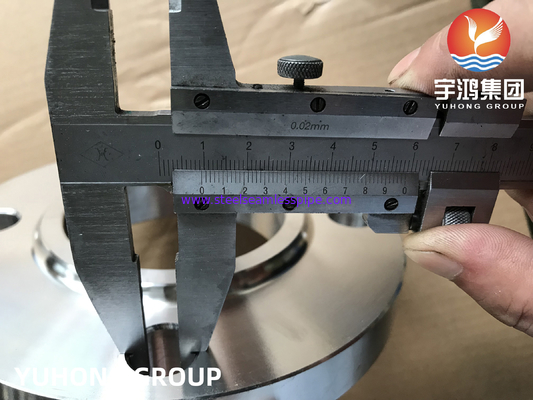 ASME A182 F304/f304L/F316 / F316L Brida de Acero Inoxidable Slip On Flange Pengelasan leher Flange RF FF