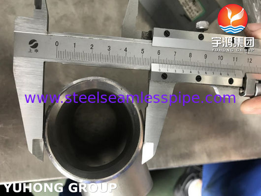 Duplex Steel Pipe Fitting Equal Tee ASTM A815 S31803 B16.9 Heat Exchanger Oil Gas