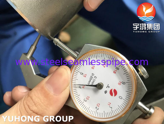Duplex Steel Pipe Fitting Equal Tee ASTM A815 S31803 B16.9 Heat Exchanger Oil Gas