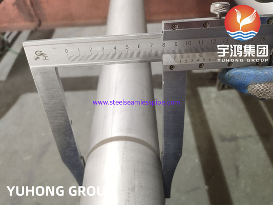 ASTM A790 UNS S32750 Super Duplex 304 316 Pipa tanpa jahitan dari baja tahan karat untuk pengolahan air limbah