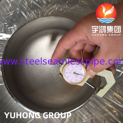 Tutup SS A403 WP316L-S, Sambungan Las Butt ASME B16.9, Untuk Sistem Perpipaan Tekanan Industri