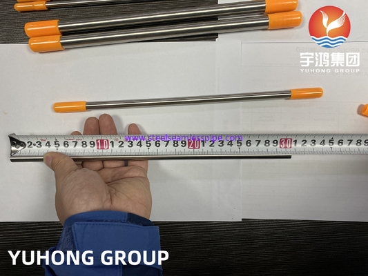 EN10305-1 Tabung Kapileri Presisi Cahaya Annealed Stainless Steel Seamless Tubing A269 TP304 TP316L