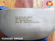 ASTM A815 WP-S S32750 Cap Super Duplex Butt Weld Fittings B16.9 Penukar Panas