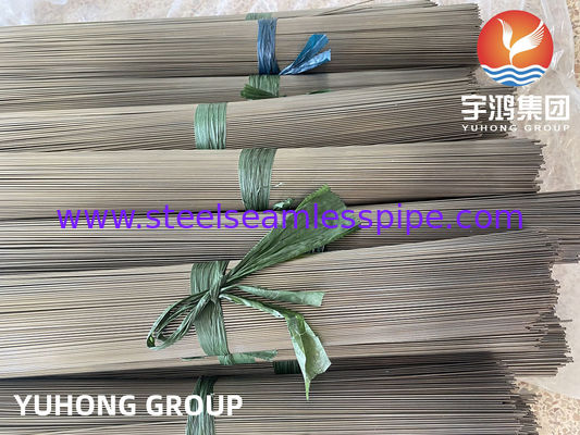 Stainless Steel Capillary Tube Bright Annealed ASTM A213 / ASTM A269 TP304/304L TP316/316L 19.05 X 1.65 X 6096MM