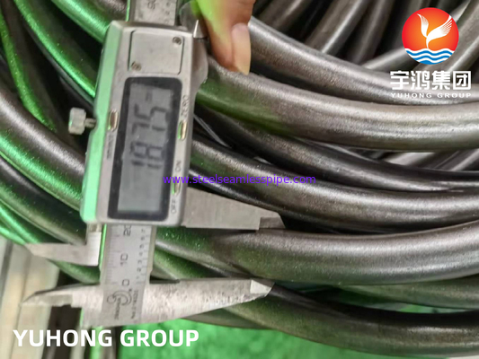 Tipe tabung tanpa jahitan baja karbon A179 A192 A210 tabung lurus / tabung lentur U / tabung kumparan,6M/PC,12M/PC untuk penukar panas
