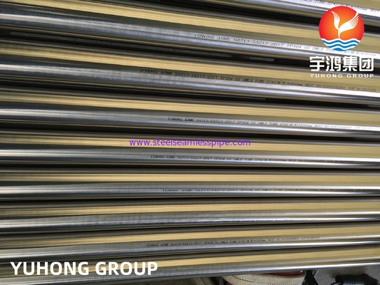 Ketahanan asam ASME SA213 TP304 1.4301 Tabung tanpa jahitan yang terang