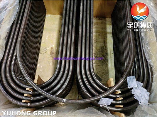 ASTM A179 / ASME SA179-2021 Baja Karbon Rendah U Bend Tube Dingin Ditarik Untuk Penukar Panas