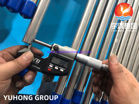 ASTM A213 TP316L tabung galvanis bercahaya dari stainless steel