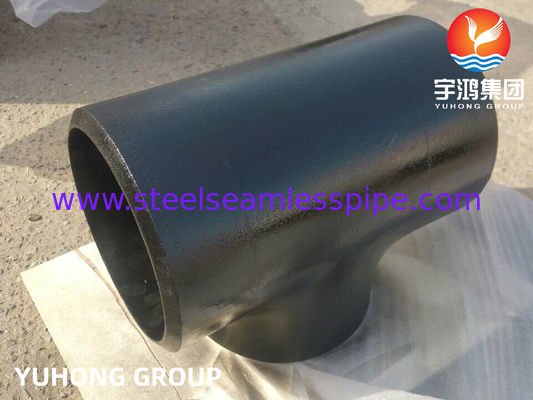 ASTM A234 WP11 Alloy Steel Butt Weld Tee ASME B16.9 untuk pipa suhu tinggi