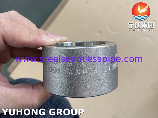 ASTM A182 F316 Coupling Forged Fitting B16.11 Sistem Air Pendingin Gas Minyak