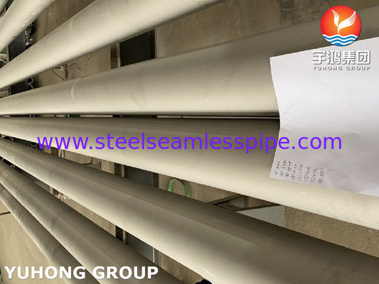 254 SMO Stainless Steel Seamless Pipe ASTM A312 UNS S31254 untuk Penukar Panas dan Industri Kimia