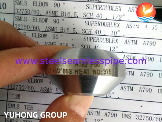 A182 F55 / S32760 Weldolet Super Duplex Forged Fitting, MSS SP-97 Branch Connection Untuk Pembangkit Desalinasi