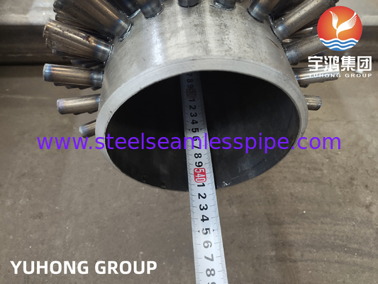 ASTM A335 P9 dengan 11Cr Studded Tube Untuk Layanan Suhu Tinggi