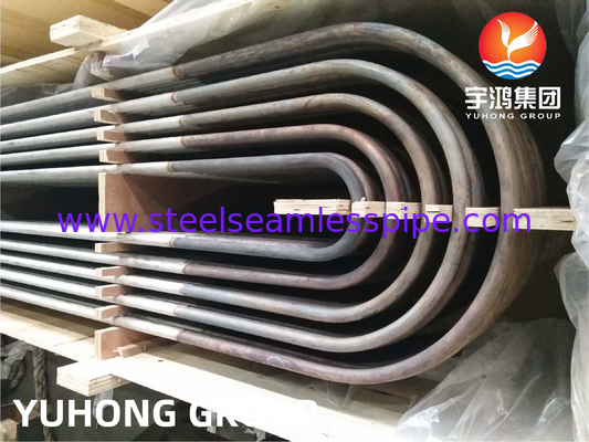 Tabung penukar panas, ASTM A213 TP304L ((UNS S30403) tabung lentur U tanpa jahitan baja tahan karat