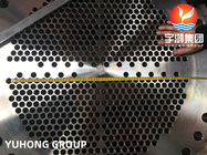 ASTM A182 F316L Lembar tabung baja tahan karat Penukar panas tabung