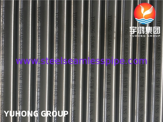 Nikel Alloy Seamless Tube, ASTMB163 NO8825 / Incoloy825 Cerah Dicat