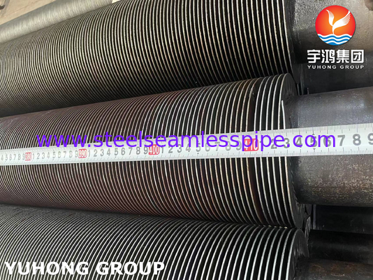 Tabung Fin Exchanger, ASTM A106 Gr.B Carbon Steel High Frequency Welded Fined Tube