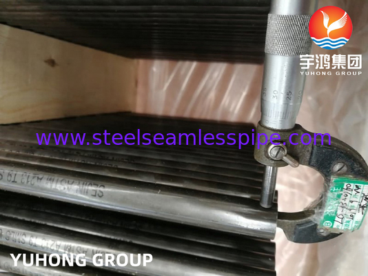 Tabung penukar panas, ASTM A213 T9 Steel Alloy Seamless U Bend Tube Untuk Pemanas Api