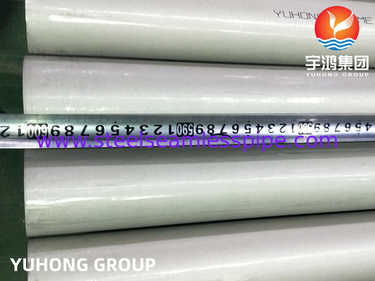 ASME SA213 Bahan TP304 / 304L / 316 / 347H Pipa penukar panas Pipa pendingin udara