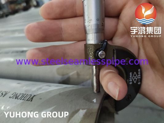 ASME SA2312 TP310S∙ ASTM A312 TP310S TP310H 310S 310MoLN Pipa Baja Rantai Untuk Industri Minyak dan Gas
