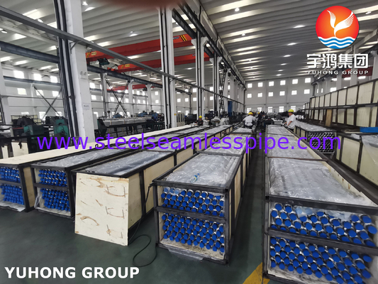 ASTM A179 Carbon Steel Embedded Fin Tube Untuk Heat Exchanger Bonding Test Tersedia