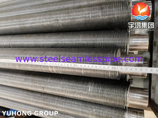 Tabung dasar A179 dengan sirip aluminium untuk sistem pendingin