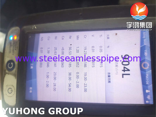 Kondensor pipa baja berdiameter besar tabung dan pipa tanpa jahitan EN10216-5 bahan TP310S,904L