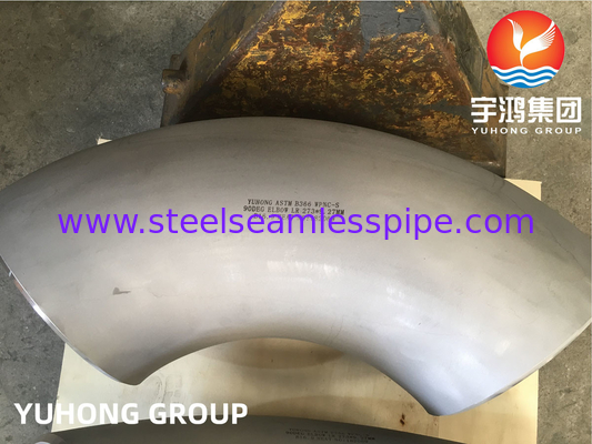 ASTM B366 UNS N04400, Monel 400 Butt Weld Perlengkapan Pipa Baja Paduan Nikel, Siku, Peredam