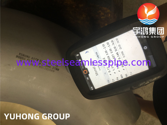 ASTM B366 UNS N04400, Monel 400 Butt Weld Perlengkapan Pipa Baja Paduan Nikel, Siku, Peredam